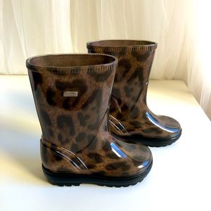 Dolce&Gabbana rain boots, size EU 26( US 8 1/2)